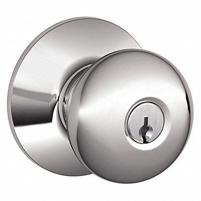 SCHLAGE F51APLY625 Knob Lockset Mechanical Passage Grd. 1