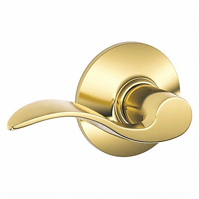 SCHLAGE F10ACC605 Lever Lockset Mechanical Passage Grd. 2