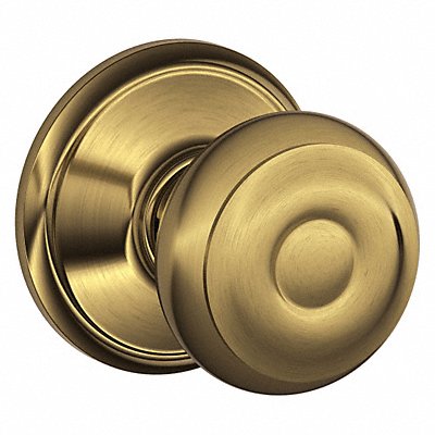 SCHLAGE F10GEO609 Knob Lockset Mechanical Passage Grd. 1
