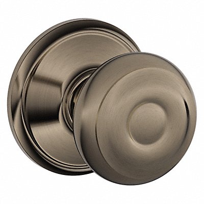 SCHLAGE F10GEO620 Knob Lockset Mechanical Passage Grd. 1