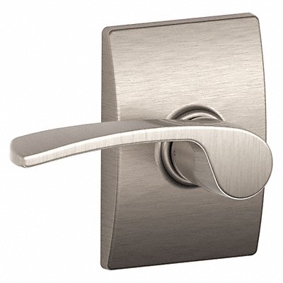 SCHLAGE F10MER619CEN Lever Lockset Mechanical Passage Grd. 2