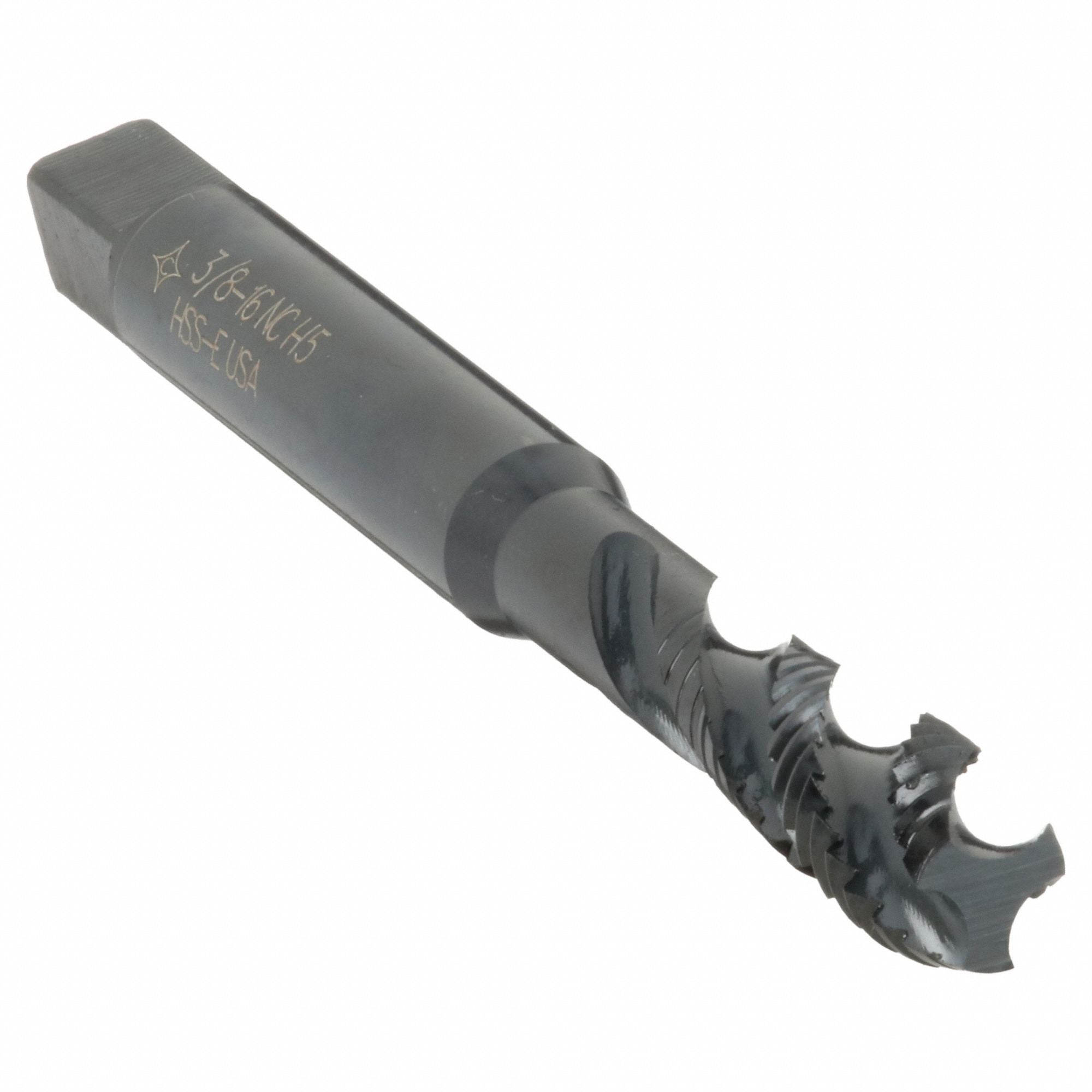 CLEVELAND C89318 Spiral Flute Tap 3/8 -16 HSS-E