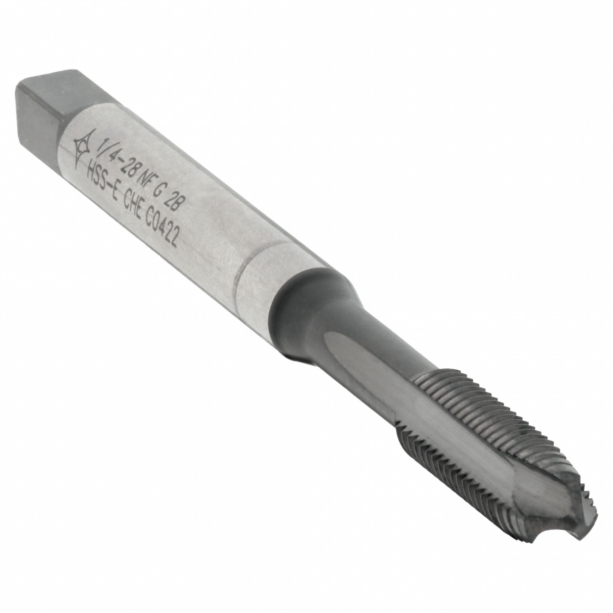CLEVELAND C96015 Spiral Point Tap 1/4 -28 HSS-E