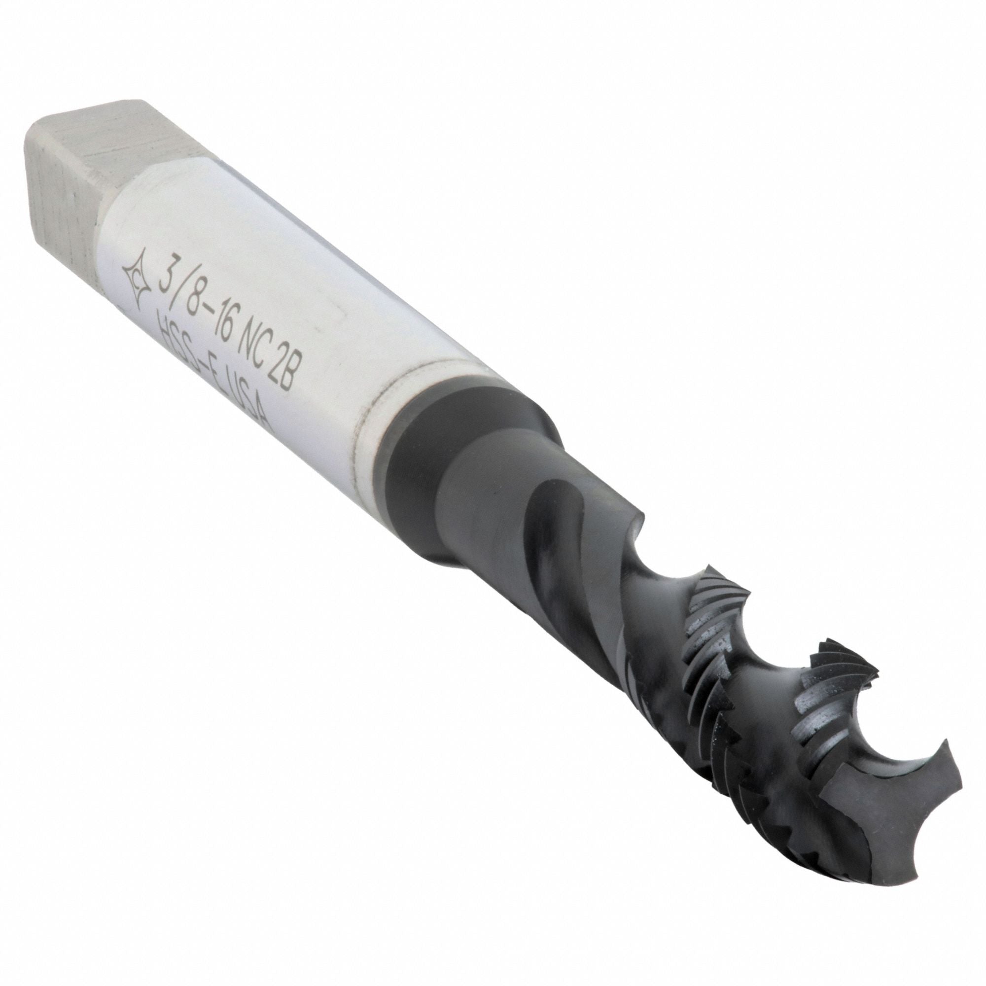 CLEVELAND C98018 Spiral Flute Tap 3/8 -16 HSS-E