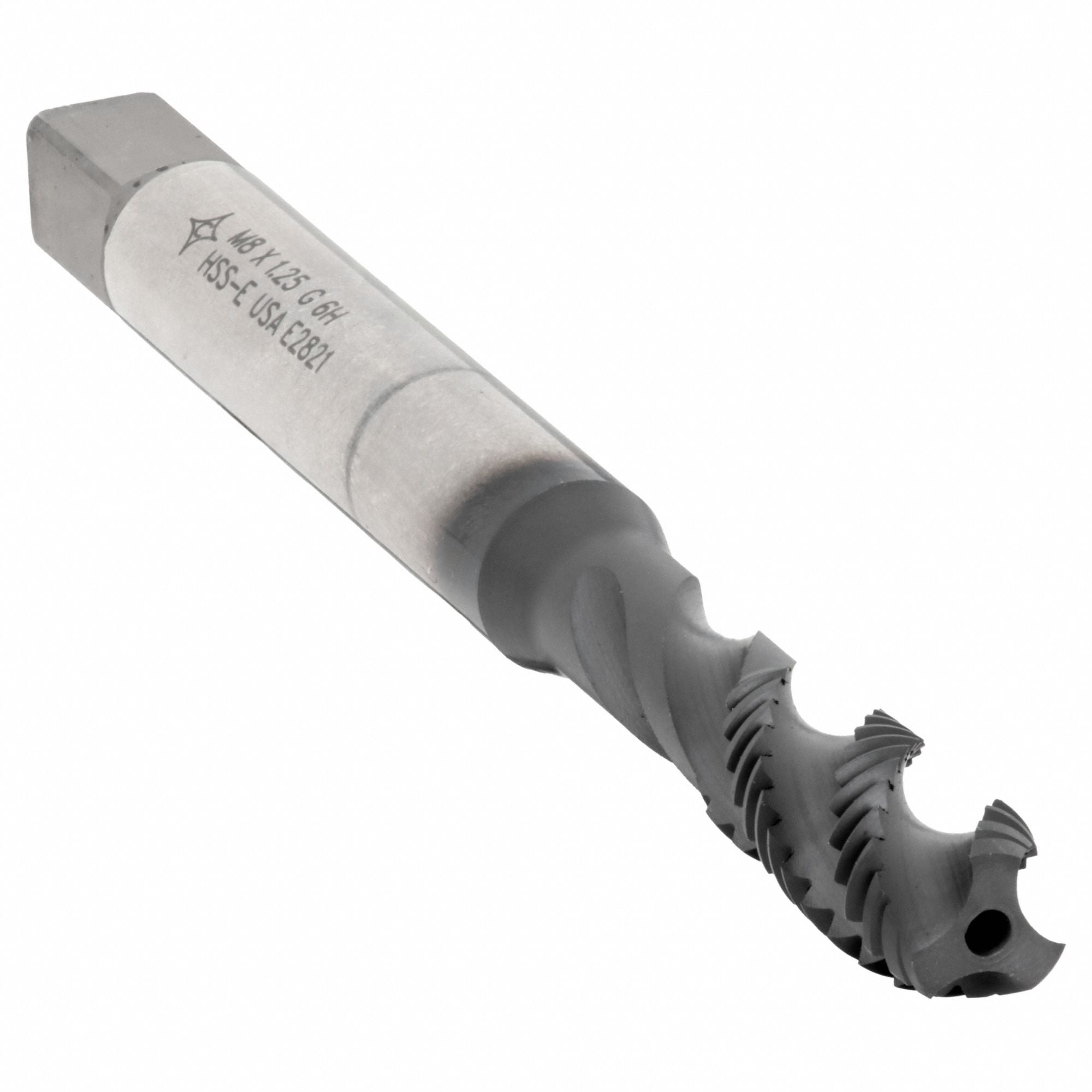 CLEVELAND C98041 Spiral Flute Tap M8x1.25 HSS-E