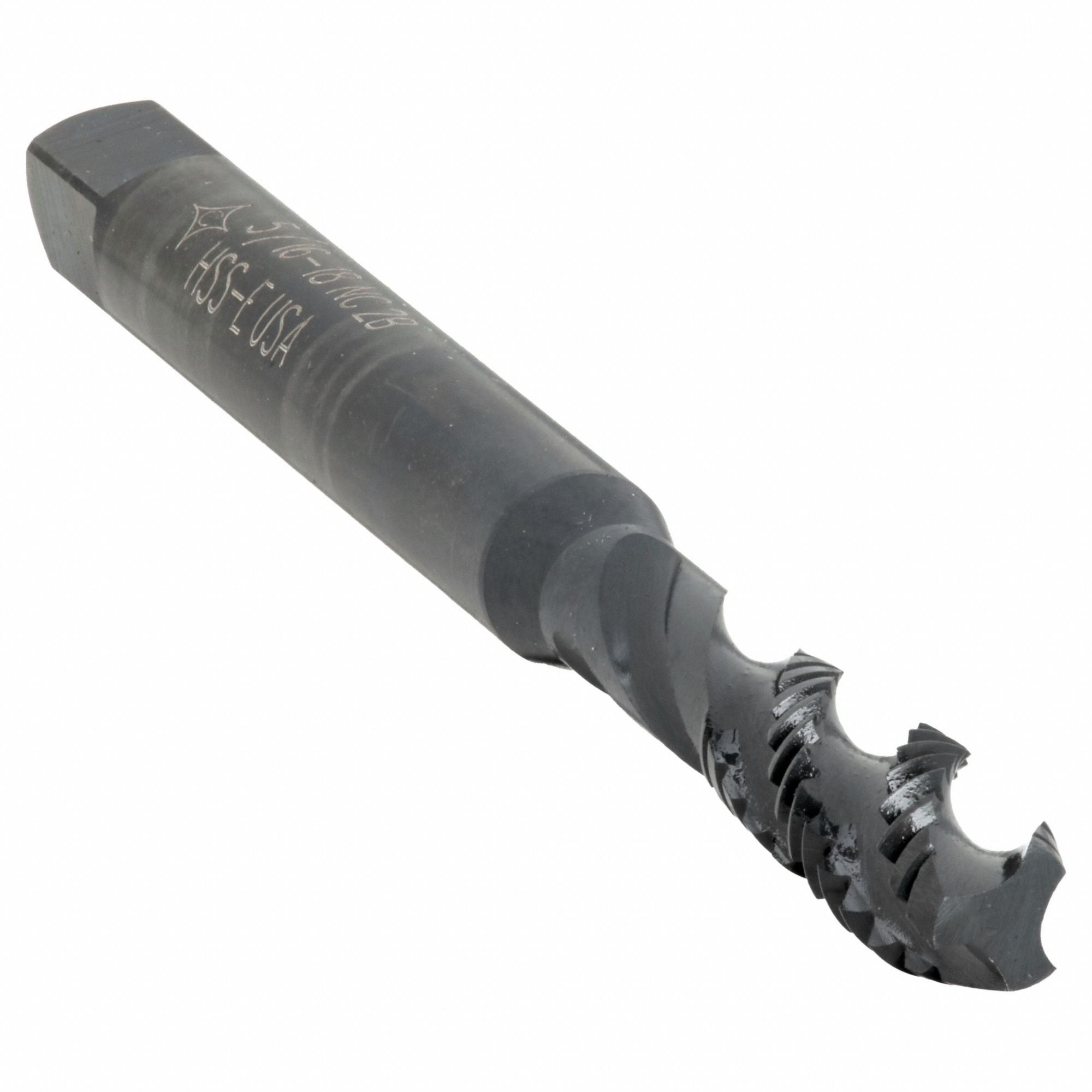 CLEVELAND C98116 Spiral Flute Tap 5/16 -18 HSS-E