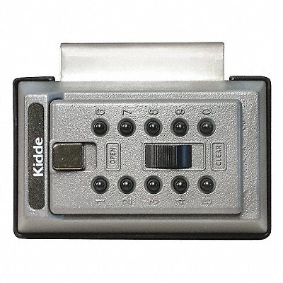 KIDDE 1017 Lock Box Titanium Push Button 5 Keys
