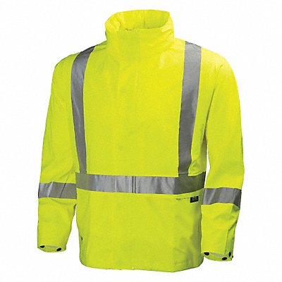 HELLY HANSEN 702613602XL Rain Jacket Unrated Yellow/Green 2XL