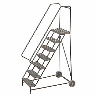 TRI-ARC WLARTR107244 Wheelbarrow Ladder Alum. 7 Steps 350lb.