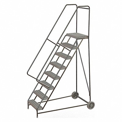 TRI-ARC WLARTR108245 Wheelbarrow Ladder Alum. 8 Steps 350lb.