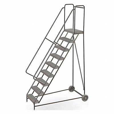TRI-ARC WLARTR109245 Wheelbarrow Ladder Alum. 9 Steps 350lb.