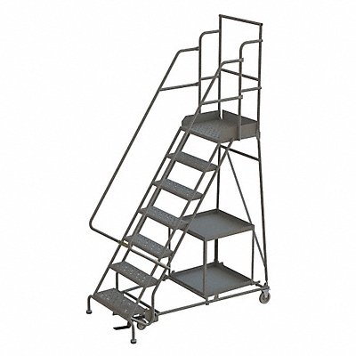 TRI-ARC KDSP107242 Stock Picking Rolling Ladder Cap 450 lb.