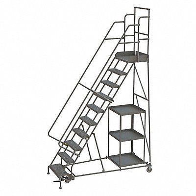 TRI-ARC KDSP110242 Stock Picking Rolling Ladder 450 lb.