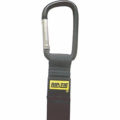 RIP-TIE JB6C05BK Hook & Loop Cable Wrap 6 in Black PK5