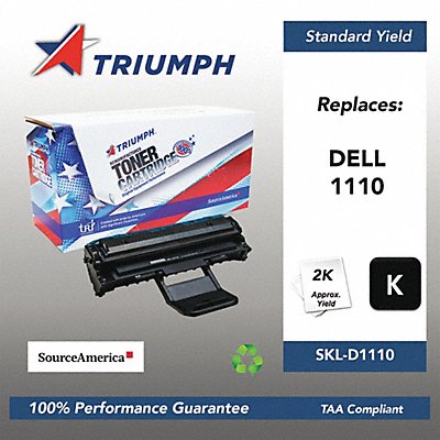 SOURCE AMERICA SKLD1110 Toner Cartridge Black 2000 Dell1100 1110