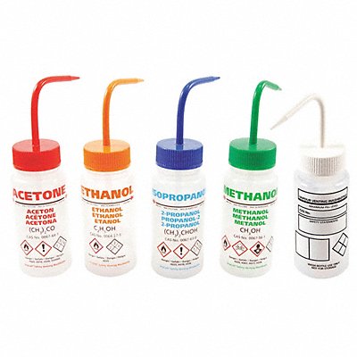 DYNALON 5064850005 Wash Bottle 250 mL 60 mm Dia PK5