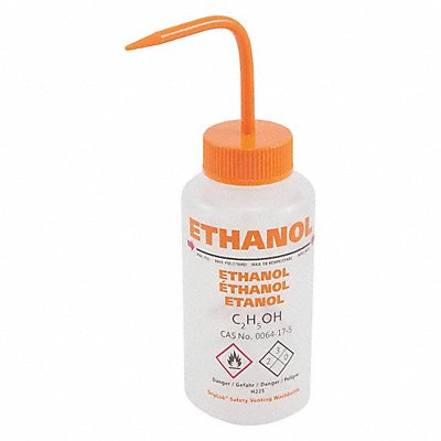DYNALON 5064950002 Wash Bottle 500 mL 75 mm Dia PK5