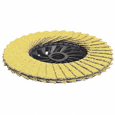 ARC ABRASIVES 7110916HE J5341 Flap Disc 4 1/2 in Dia 5/8 in Arbor