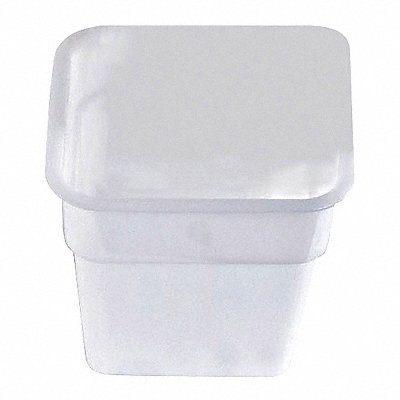 CRESTWARE SQW6 Food Storage Container 8 3/4 in L White