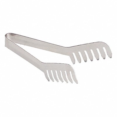 CRESTWARE TNGST8 Tong Stainless Steel 8 in L