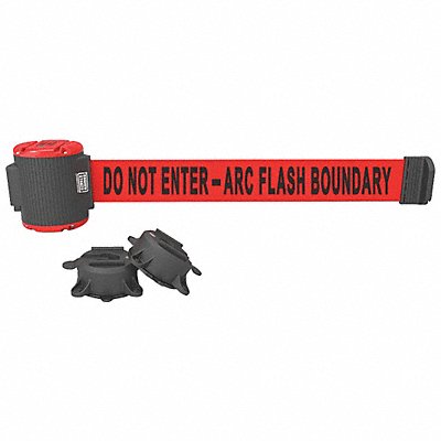 BANNER STAKES MH5011 Mgnetic Belt Barrier DoNotEnterArcFlash