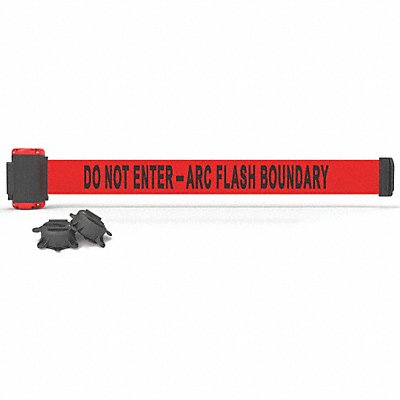 BANNER STAKES MH7010 Magnetic Belt Barrier DoNotEnter ArcFlsh