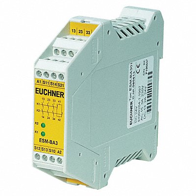 EUCHNER ESMBA301 Safety Relay In 24VAC/DC 8A @ 250V AC