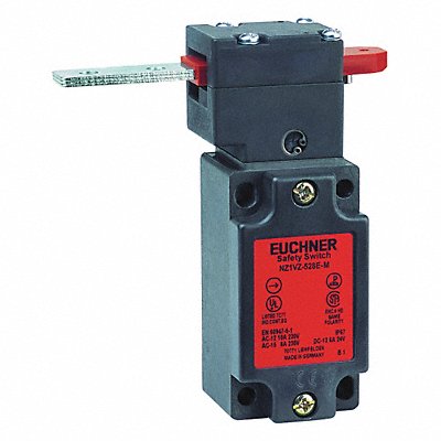 EUCHNER NZ1VZ528EM SafetyInterlokSwtch DieCastAlloy 1NO/1NC
