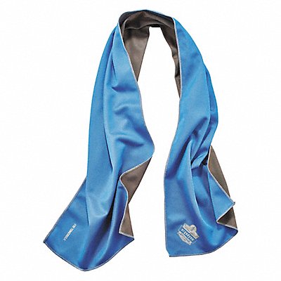 CHILL-ITS BY ERGODYNE 6602MF Evaporative Cooling Towel Blue