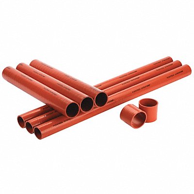 FLEXTECH HT40350 Straight Hose 3-1/2 ID x 12 ft L
