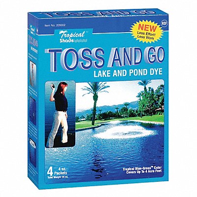 KINGSCOTE 20500201TBG Pond Dye Blue/Green 4 oz PK4