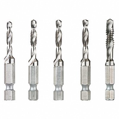 DEWALT DWADT5SET Drill and Tap Set 5 pcs.