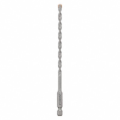 DEWALT DWA5101 Impact Masonry Drill Bit Hex 3/16 x 4