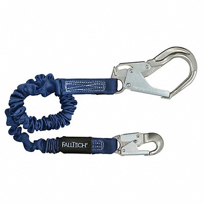 FALLTECH 82403A Shock-Absorbing Lanyard Blue
