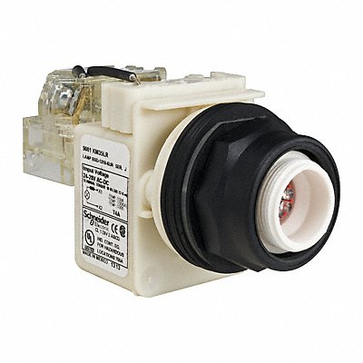 SCHNEIDER ELECTRIC 9001SKT35LR Pilot Light No Lens Included 30mm LED