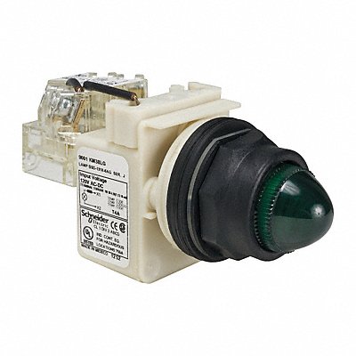 SCHNEIDER ELECTRIC 9001SKT38LGG9 H4513 Pilot Light Green 30mm LED