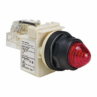 SCHNEIDER ELECTRIC 9001SKT38LRR9 H4513 Pilot Light Red 30mm LED