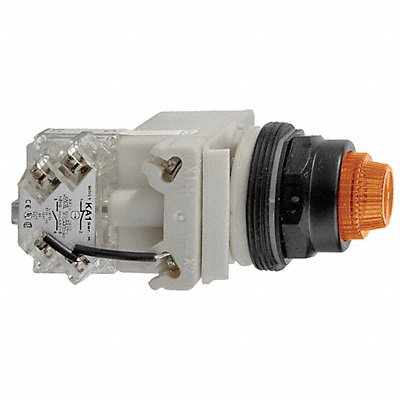 SCHNEIDER ELECTRIC 9001SKT38LYA31 H4513 Pilot Light Amber 30mm LED
