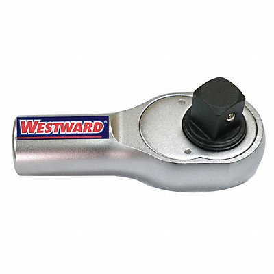 WESTWARD 45J258 Hand Ratchet 6 1/2 in Chrome 1 in