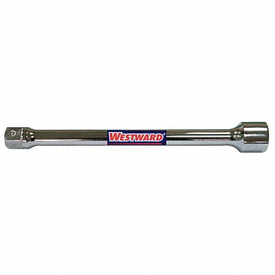 WESTWARD 45J264 Socket Extension Chrome Drv 1 in