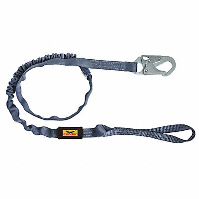 CONDOR 45J286 Shock-Absorbing Lanyard Blue