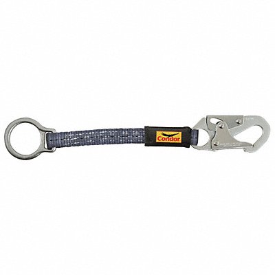 CONDOR 45J294 D-Ring Extender Blue 18 In