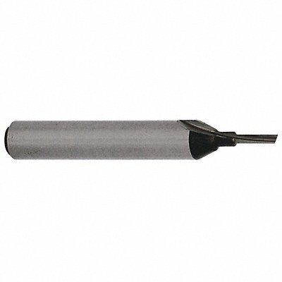 WESTWARD 45J305 Straight Cut Profile Router Bit 1/16