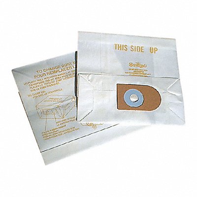 DYNABRADE 64682 Disposable Vac Paper Bag 9.9 Gal PK10