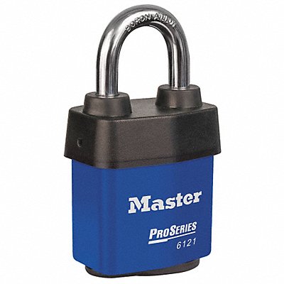 MASTER LOCK 6121BLU Lockout Padlock KD Blue