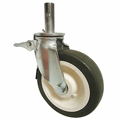GRAINGER 40310UKSBA Stem Caster 10 dia Polyurethane 1 350lb