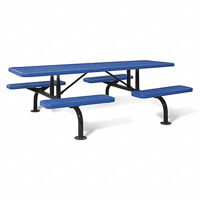 ULTRASITE 239SMVBlue Picnic Table Blue 30 in H 96 in W