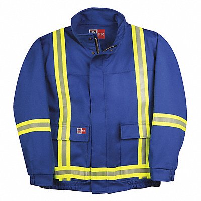 BIG BILL L495US94XLRBLR Bomber Jacket Shell Blue 4XL