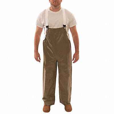 TINGLEY O12008 J4033 Flame Resistant Rain Bib Overall Tan 4XL