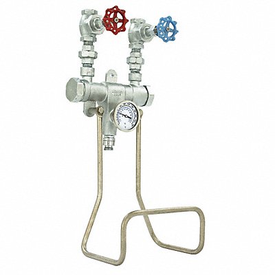 LEONARD VALVE 3800VBDRF Hose Station 3/4 In 6 gpm Rough Bronze